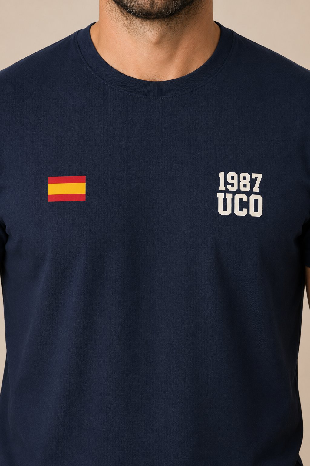 Camiseta UCO Guardia Civil 1987 Minimal – Navy - imagen 2