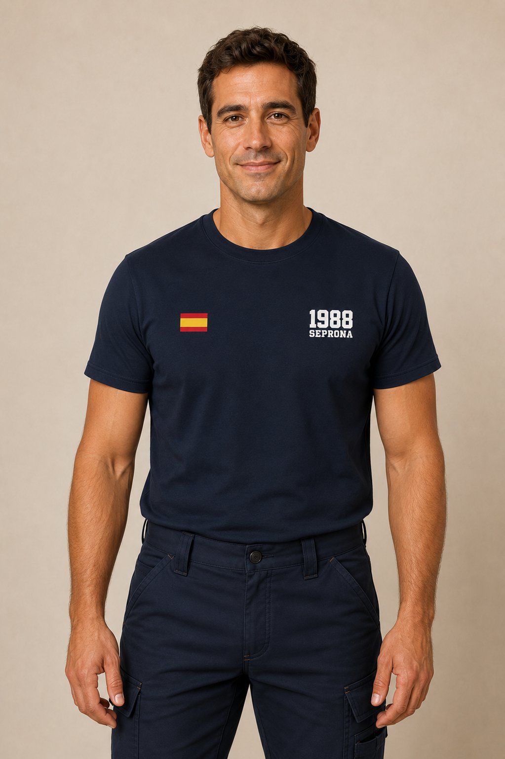 Camiseta SEPRONA Guardia Civil 1988 Minimal – Navy - imagen 1