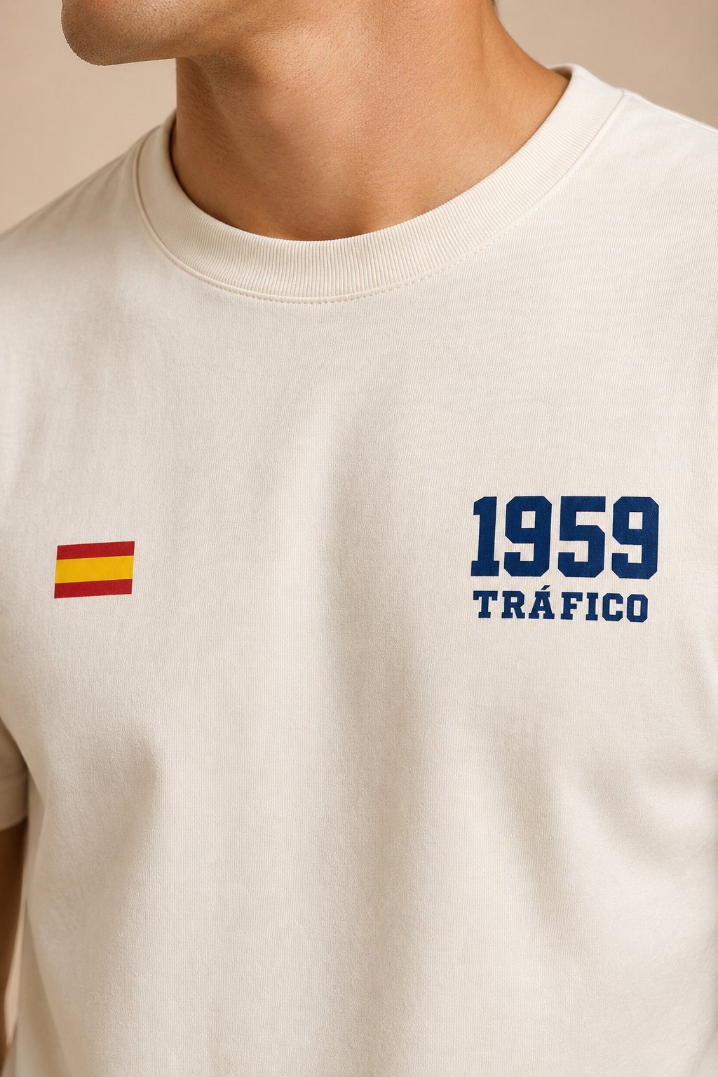 Camiseta Guardia Civil Tráfico 1959 – Blanco Roto - imagen 2
