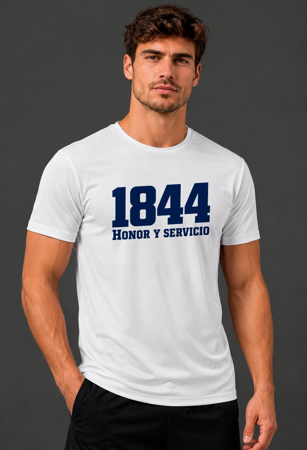 Camiseta Técnica Deportiva Guardia Civil 1844 Blanca - imagen 2