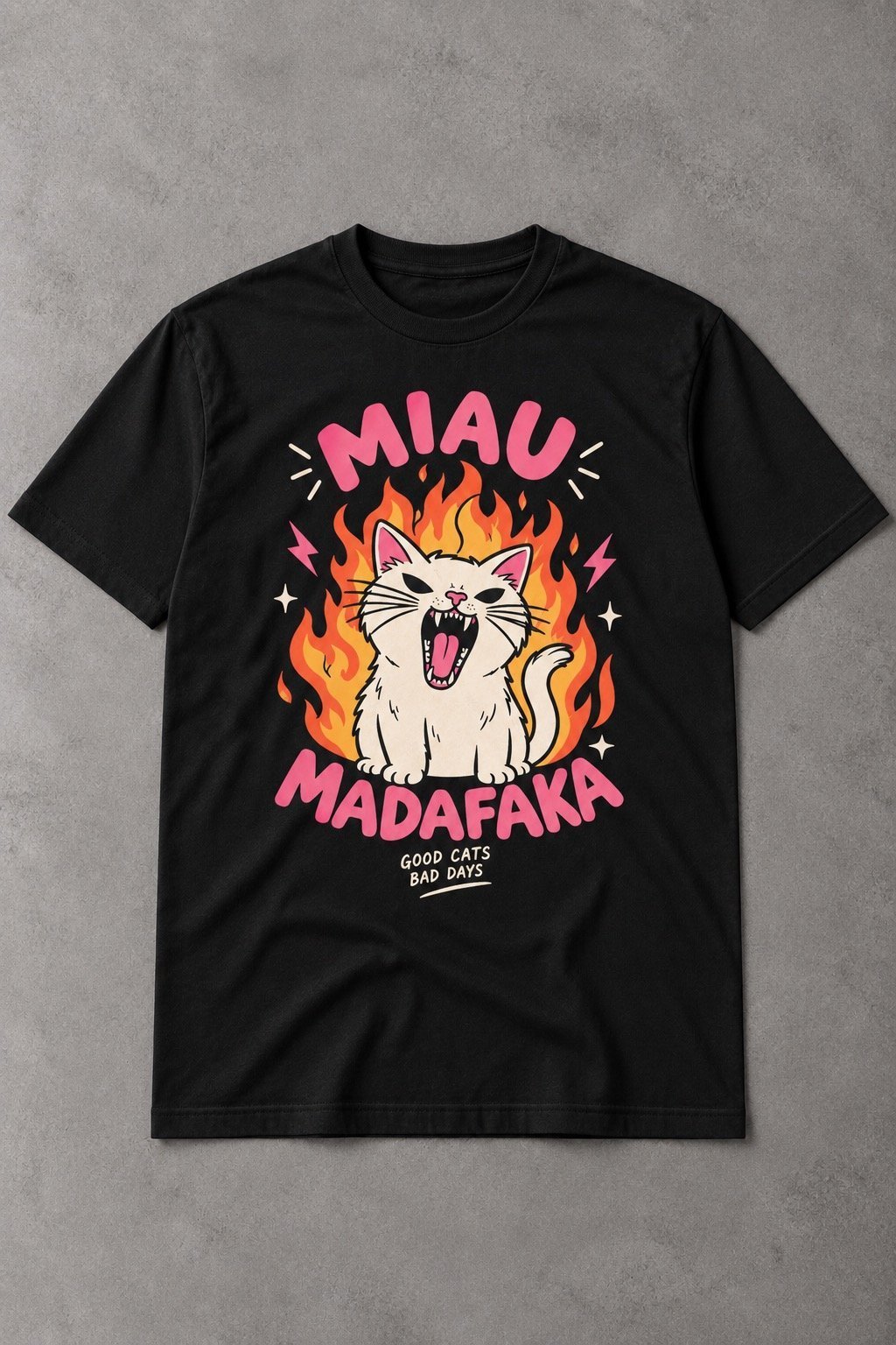 Camiseta Miau Madafaka - imagen 1