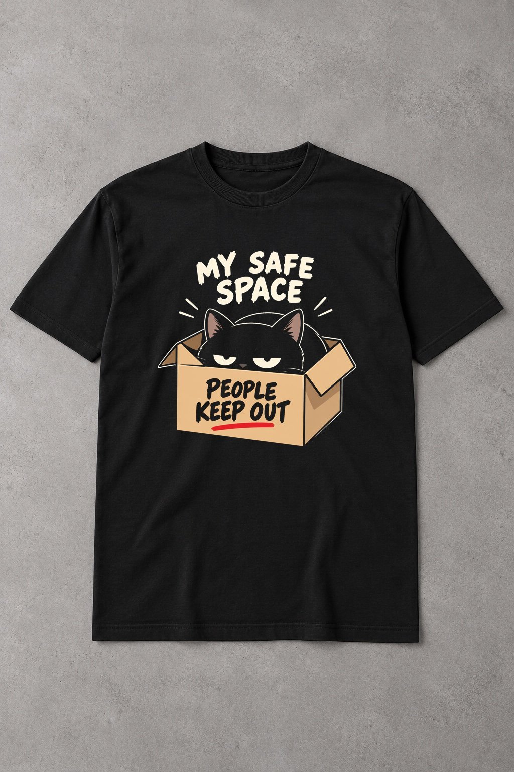 Camiseta My Safe Space – People Keep Out - imagen 1